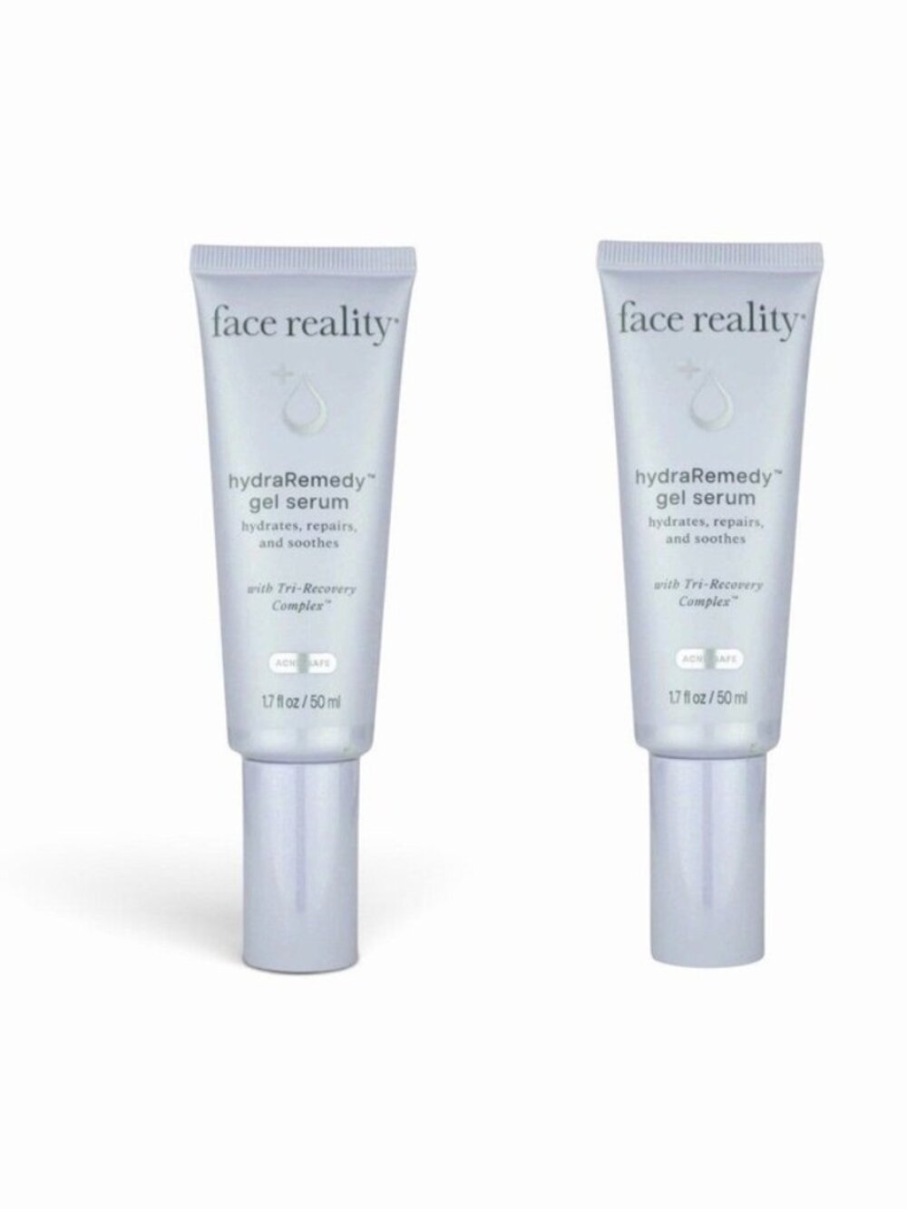 Lot Of 2 Face Reality hydraRemedy Gel Serum, Brand New